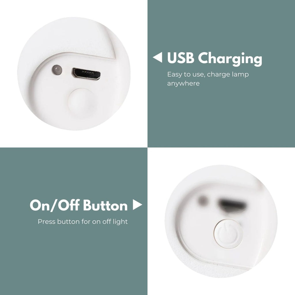 Night lamp - on/off button