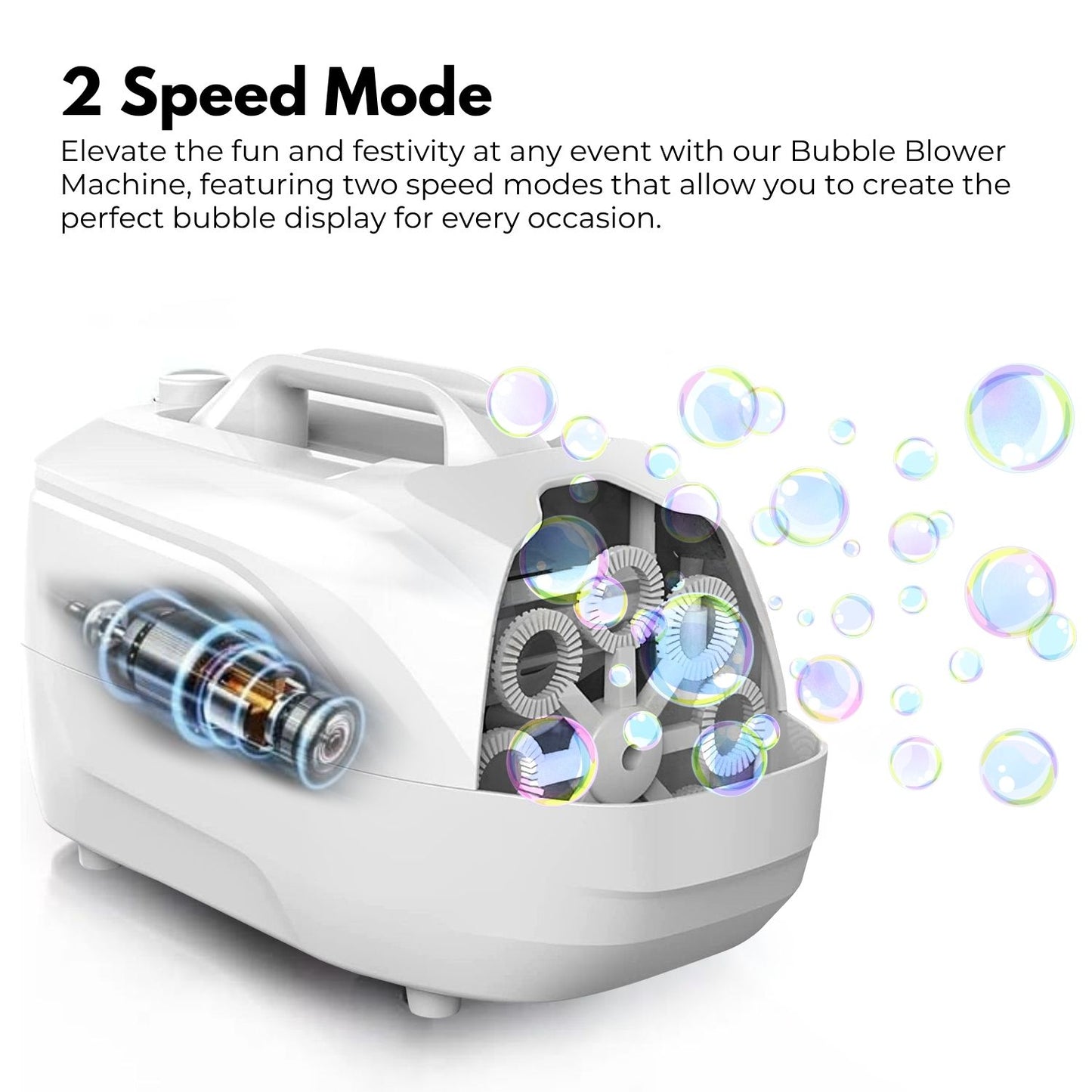 Automatic Bubble Blower Machine for Kids