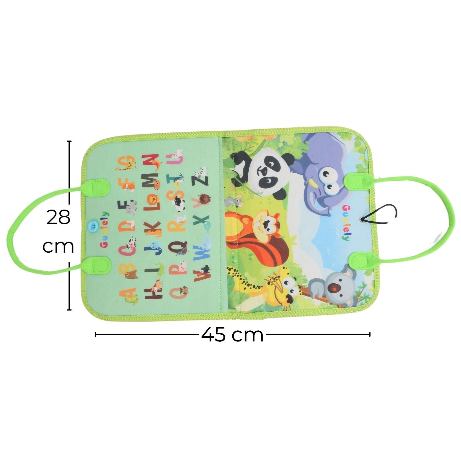 Kids Busy Board Learning Toys (Green)