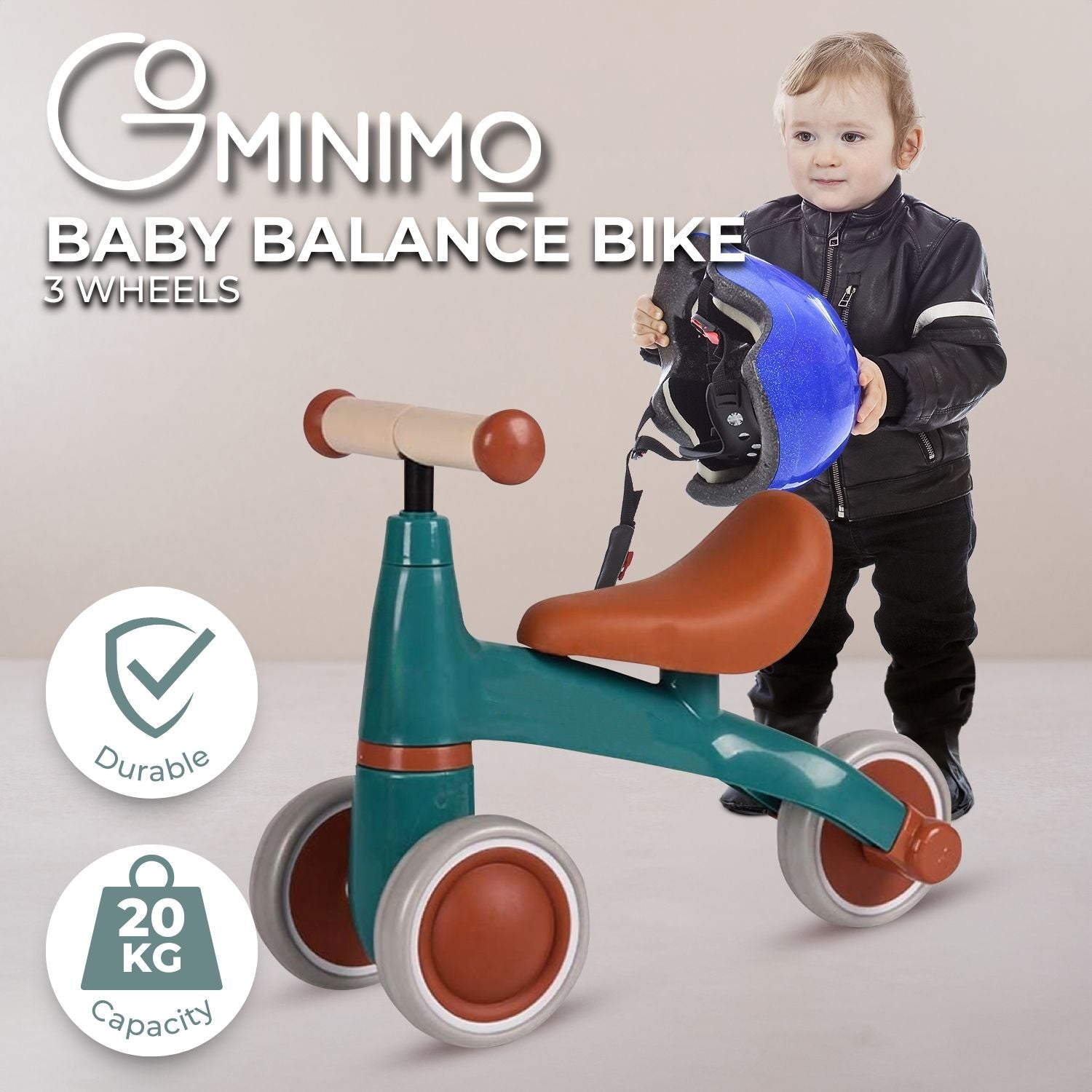 Baby Wheel Balance Bike (Green)