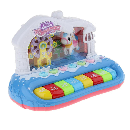 GOMINIMO Kids Toy Musical Ferris Wheel Piano Keyboard