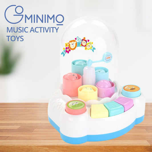 GOMINIMO Kids Toy Musical Jumping Piano Keyboard