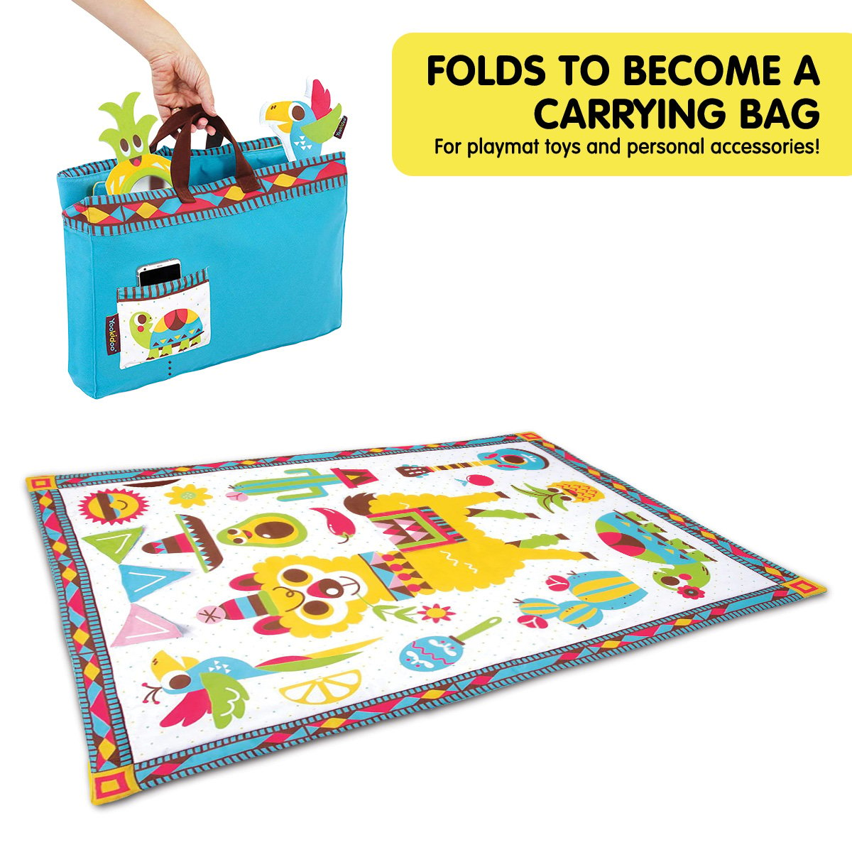 Kids/Baby Activity Playmat, Tummy time mat