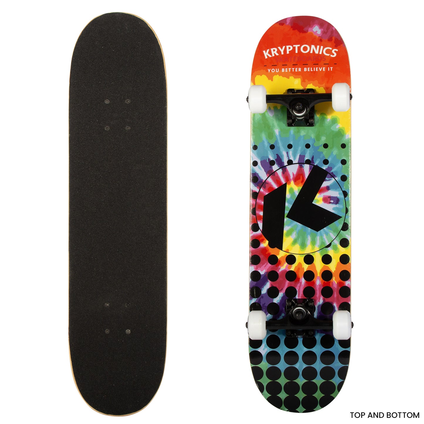 Skateboard Rainbow Dot