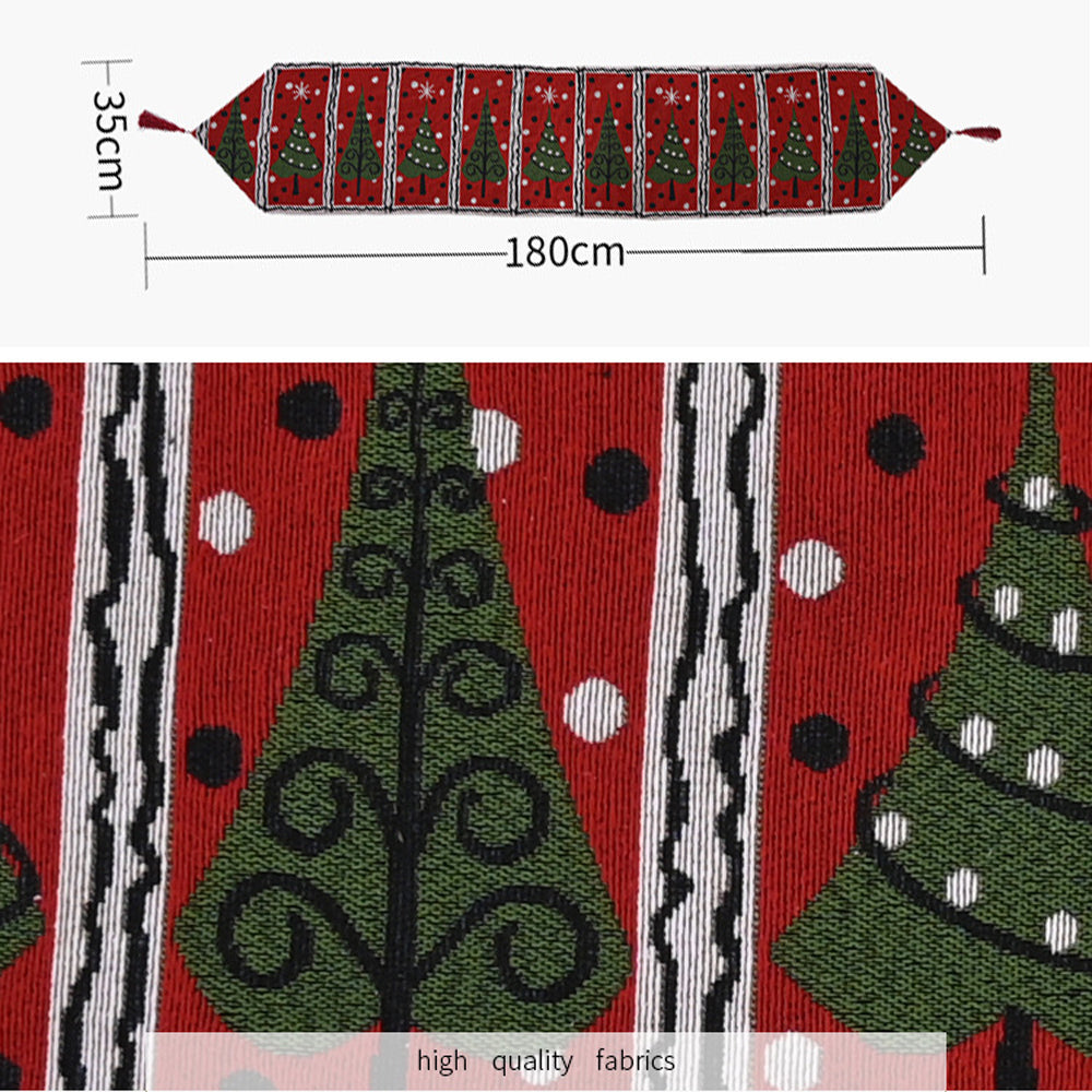 Christmas Table Runner (Santa Claus) dimensions