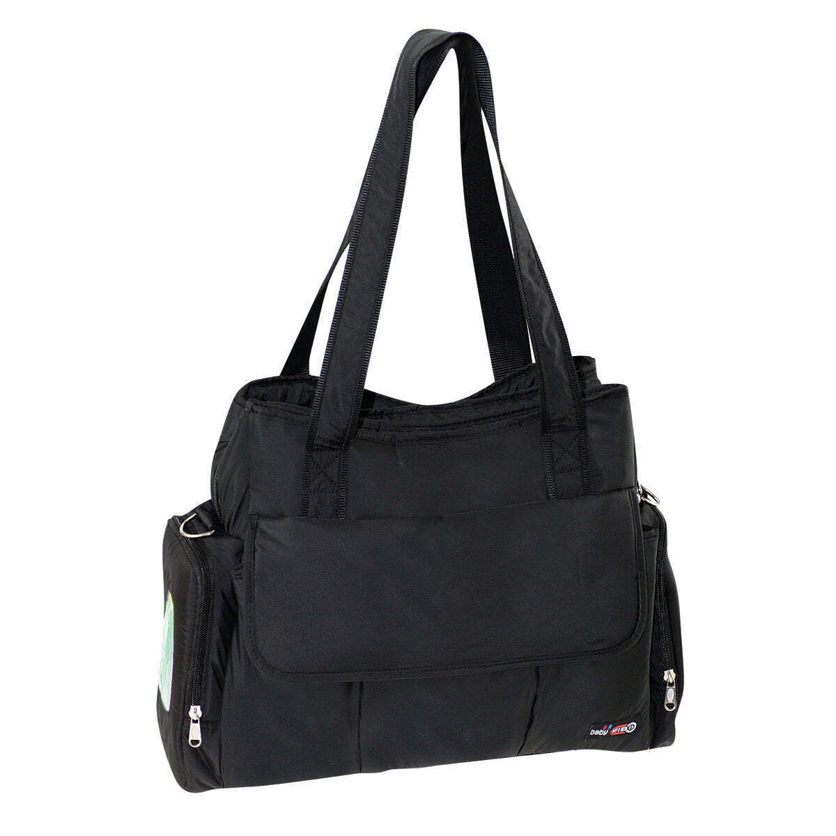 Baby Nappy & Bottle Carry Bag- Black