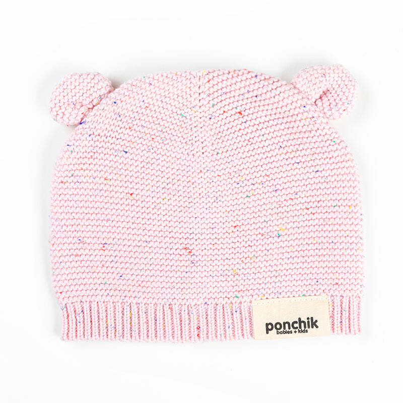 Babies/Kids Beanie Warm - 12-24 Months (Pink)