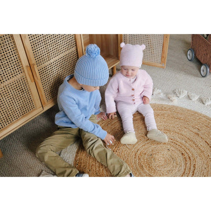 Babies/Kids Beanie Warm - 3- 12 Months (Pink)