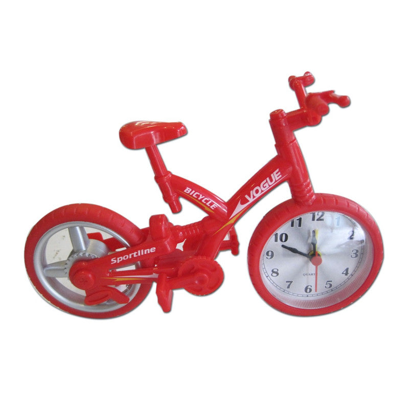 Mountain Bike Alarm Clock - Red