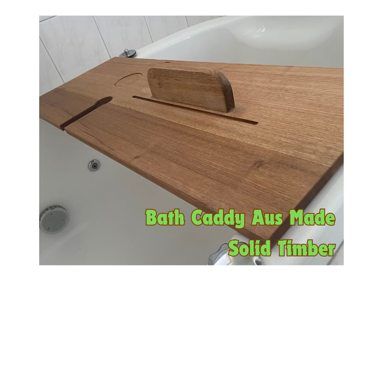 Bath Caddy/Wooden Shower Tray 900mm