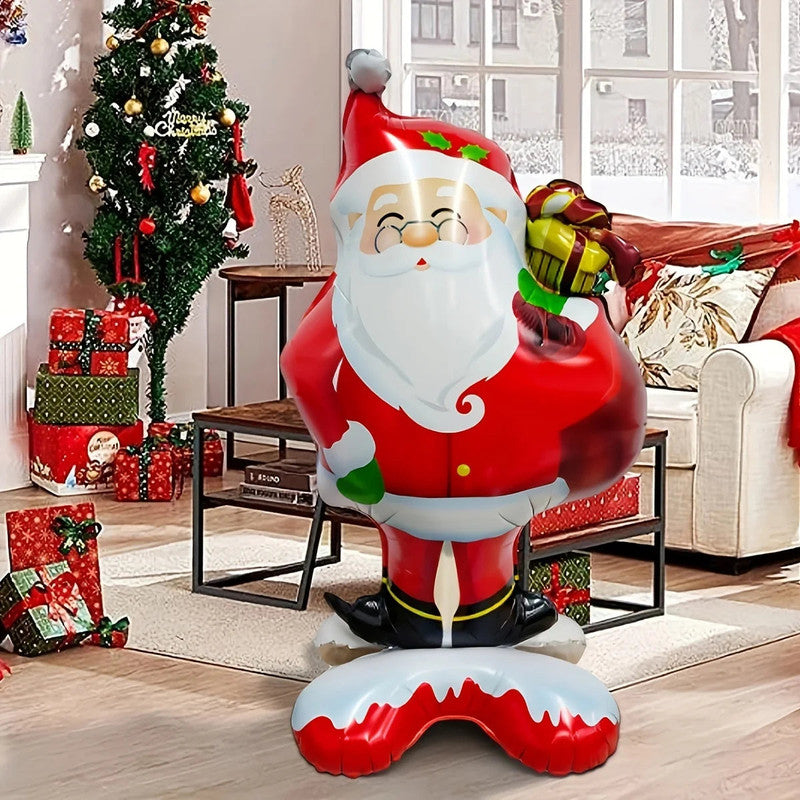 Extra Large Standing Santa Claus Foil Balloon