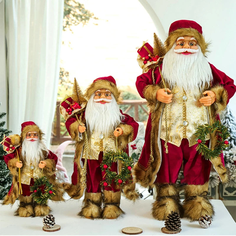 Christmas Santa Claus Doll - 30cm