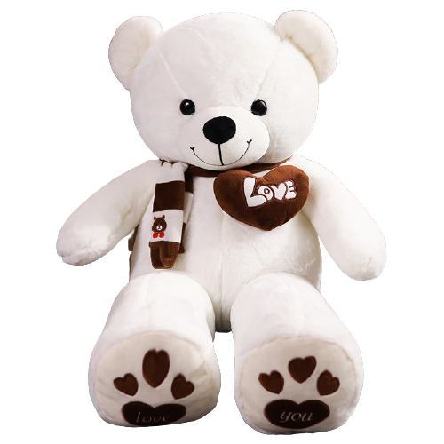 White Teddy Bear Toys