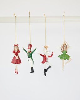 Stories Ornaments Green/Red