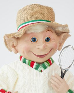 The Tennis Enthusiast Elf