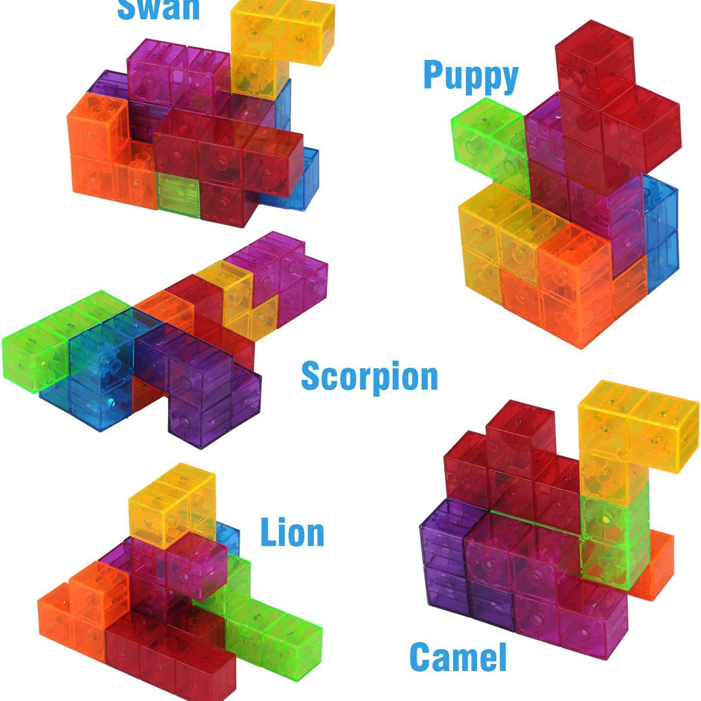 Play time - Magic Magnetic Cube Puzzle Set 