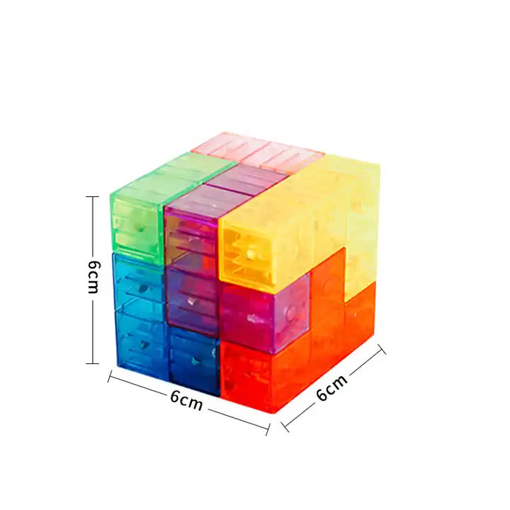 Dimensions -Magic Magnetic Cube Puzzle Set 