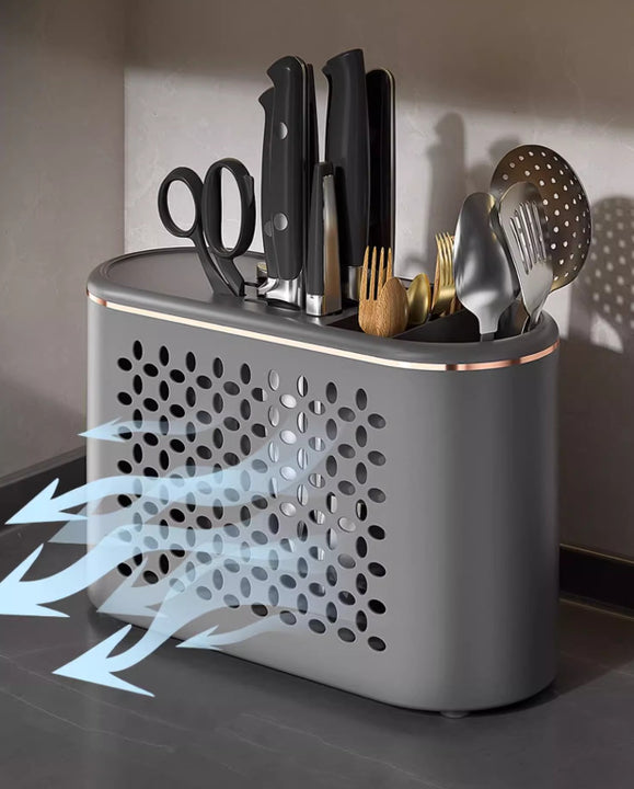 Kitchen Knife and Utensil Holder - Pic