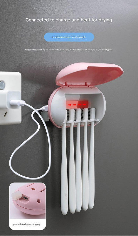 Wall-Mounted Toothbrush Sterilizer - Charging