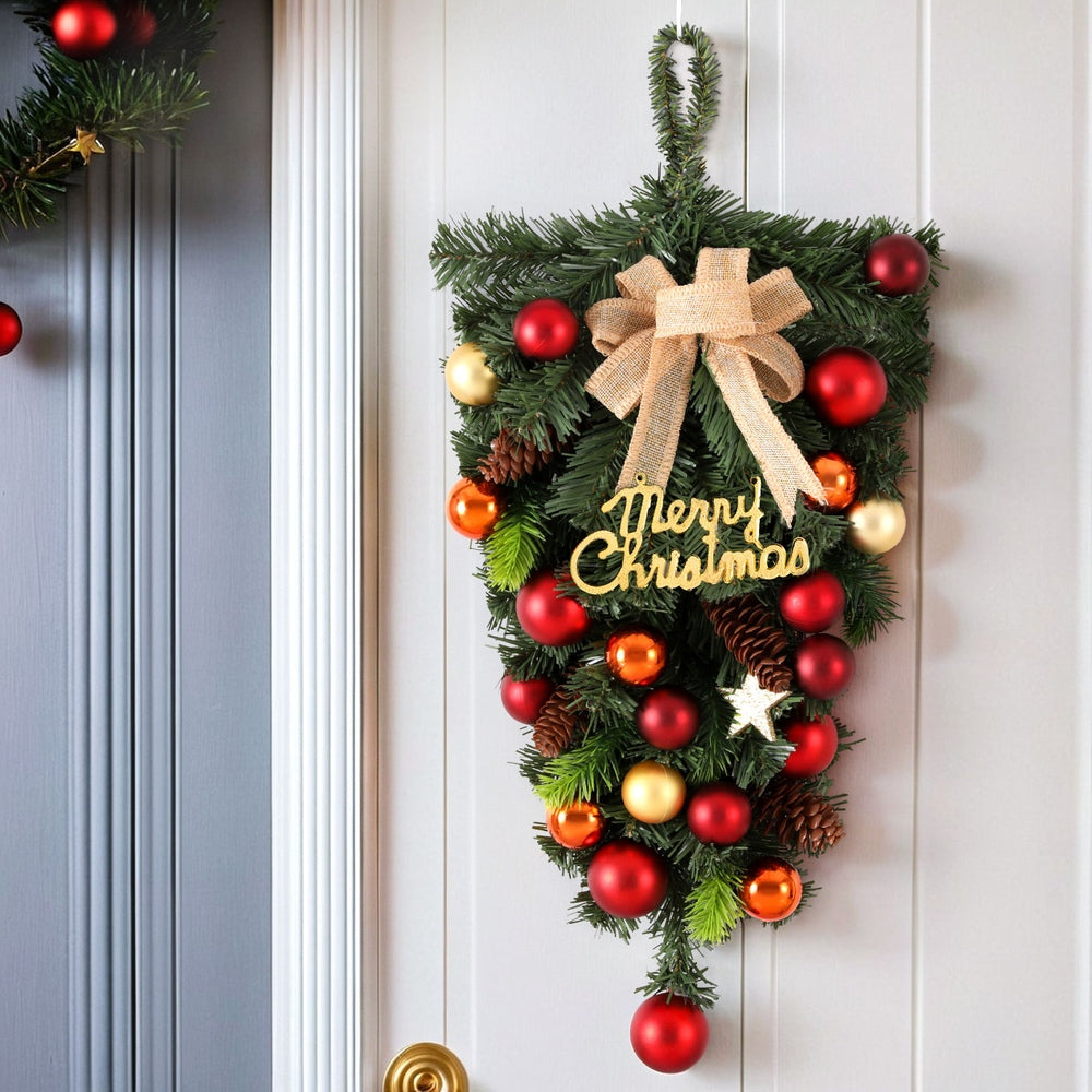 Christmas Garland on the wall