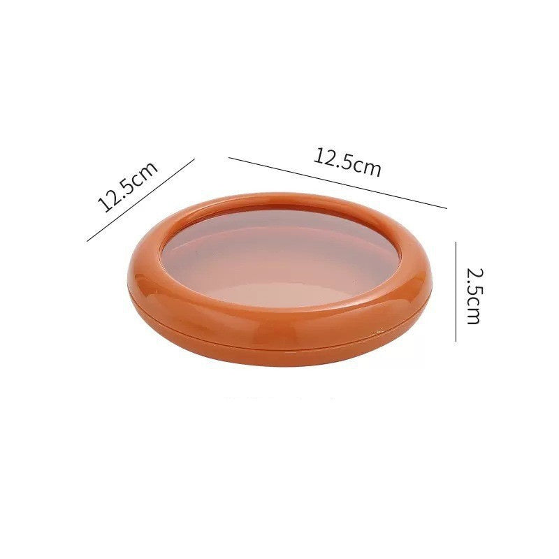 Transparent Food Storage Set - Brown