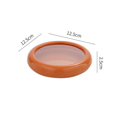 Transparent Food Storage Set - Brown