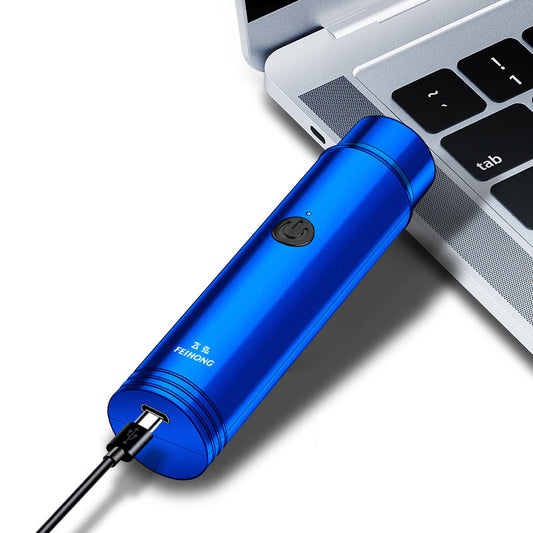 Blue Mini Electric shaver