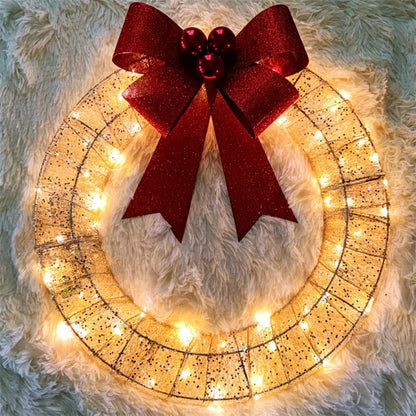 Christmas garland - Warm Lights