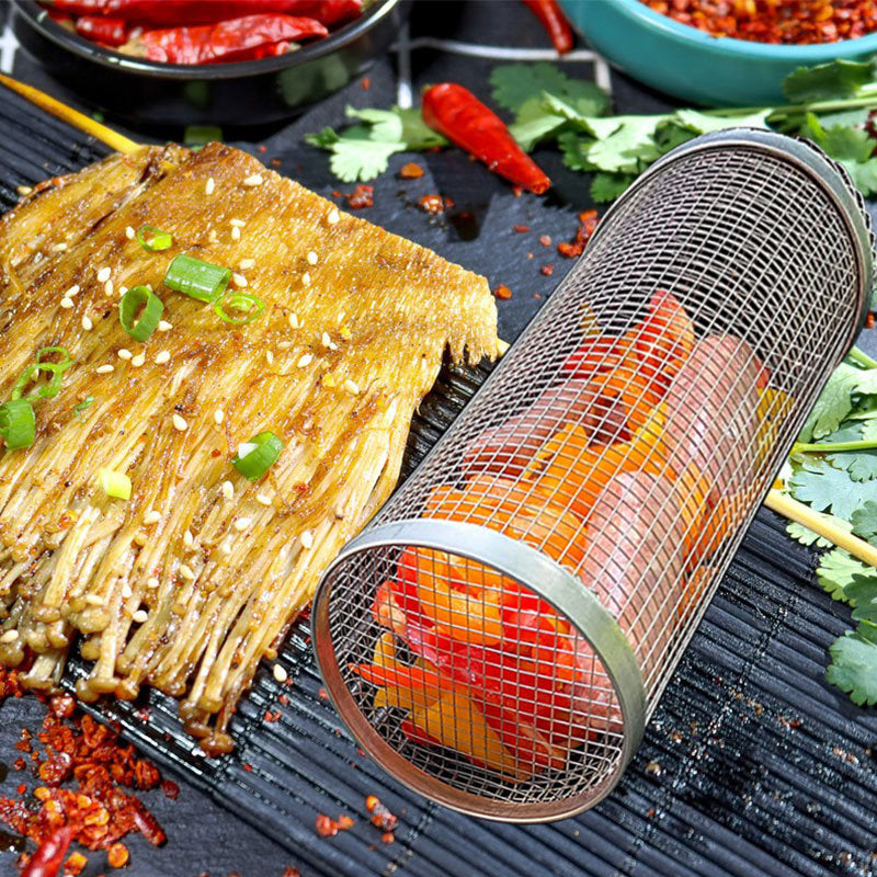 Barbecue Rolling Grill