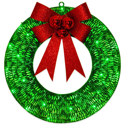 Green Christmas garland